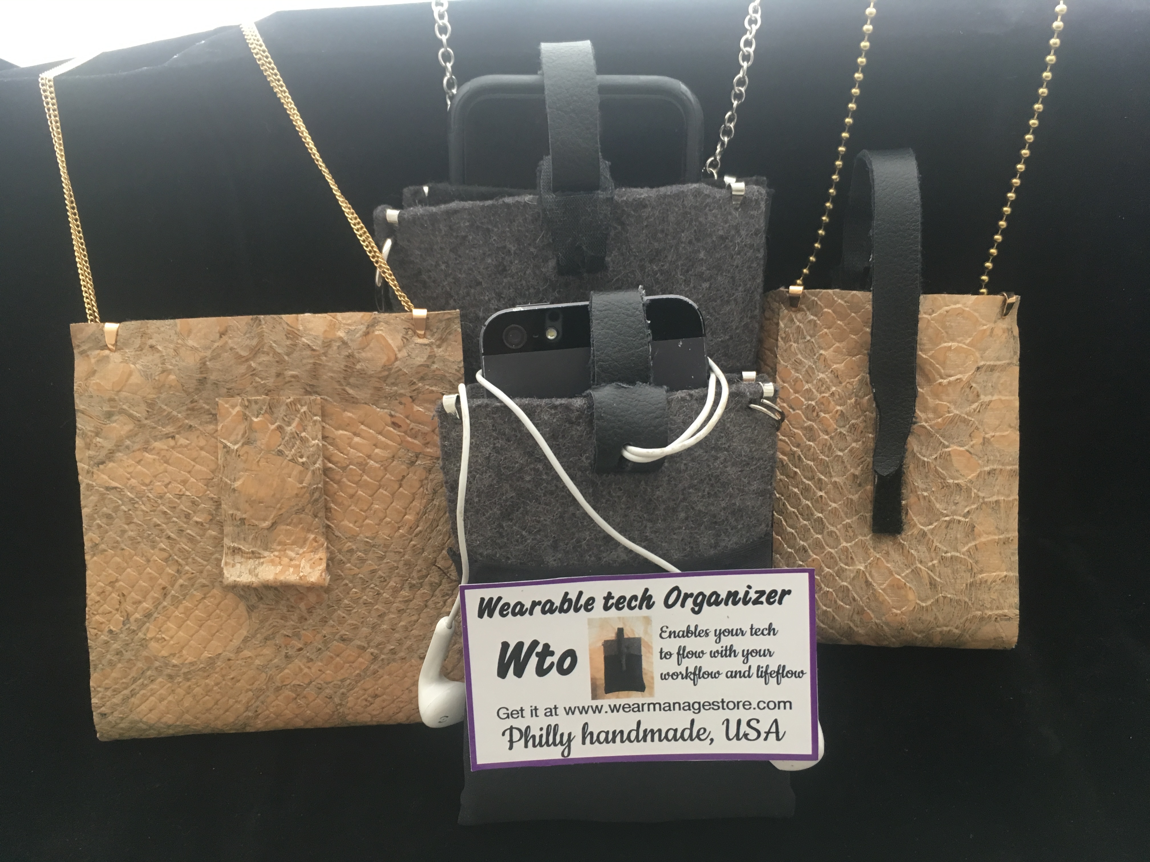Wto-Wearable tech organizer project image