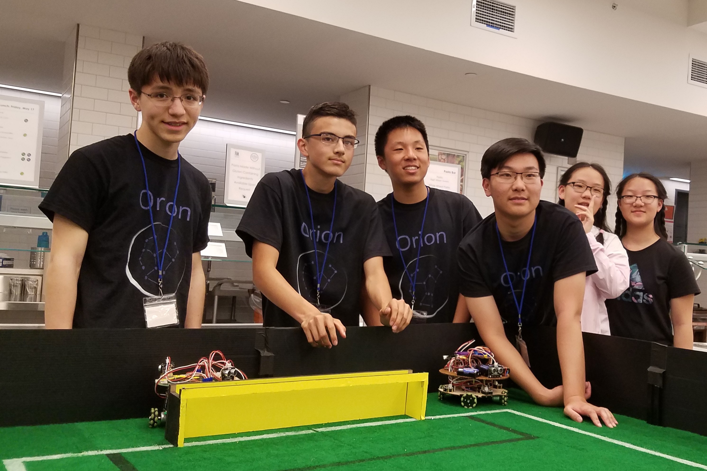Princeton Soccer Robots Maker Picture