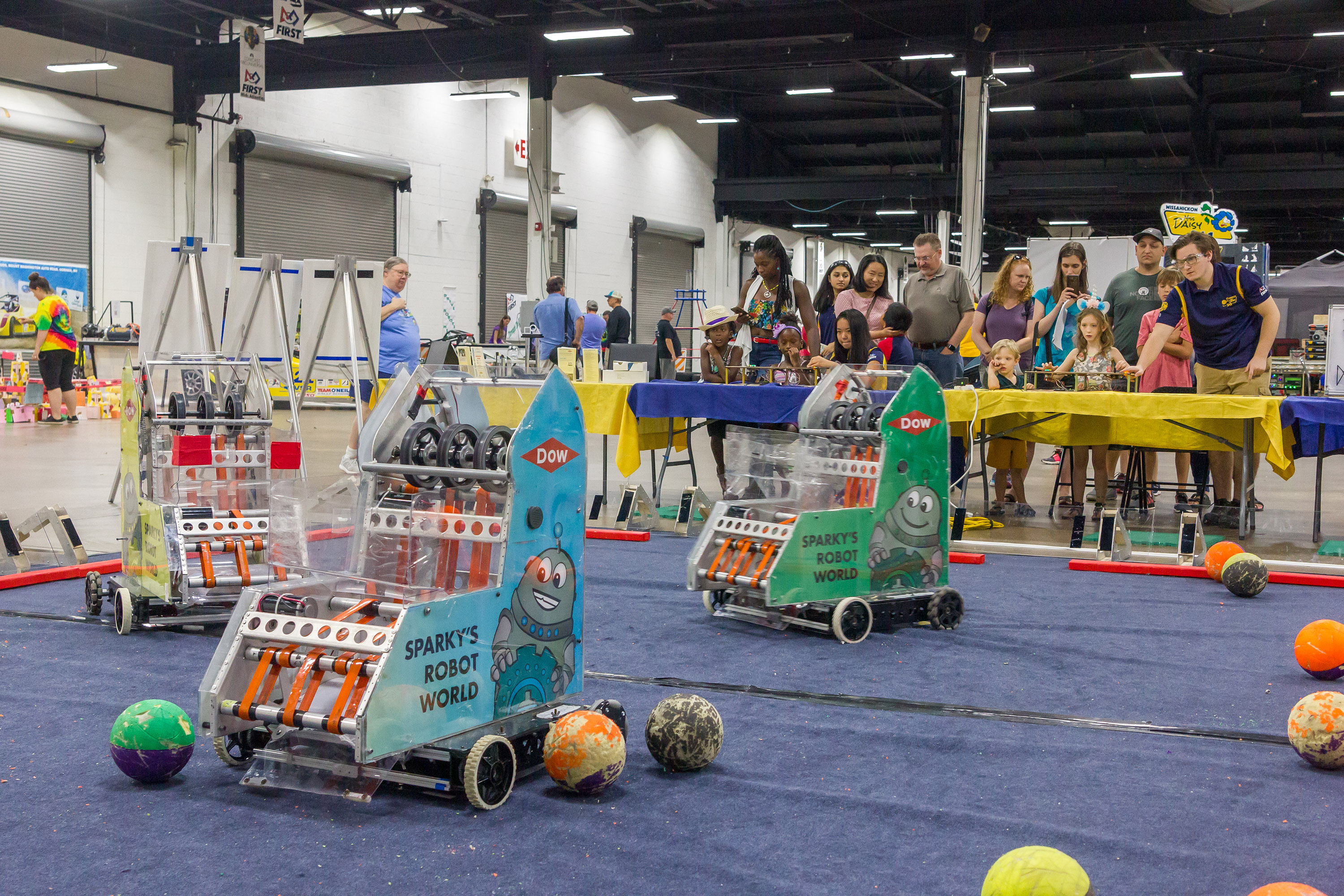 Sparky's Robot World, presented by FIRST Robotics Team #341 project image