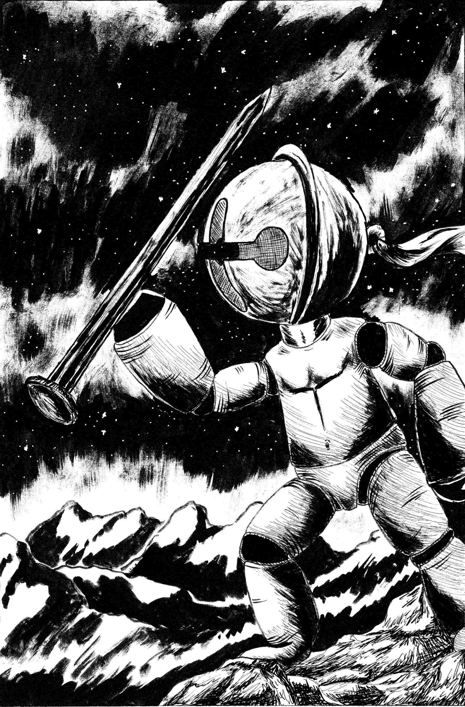BellRinger follows a bell headed doll on his futile quest to ring a church bell and awaken his sleeping world. project image