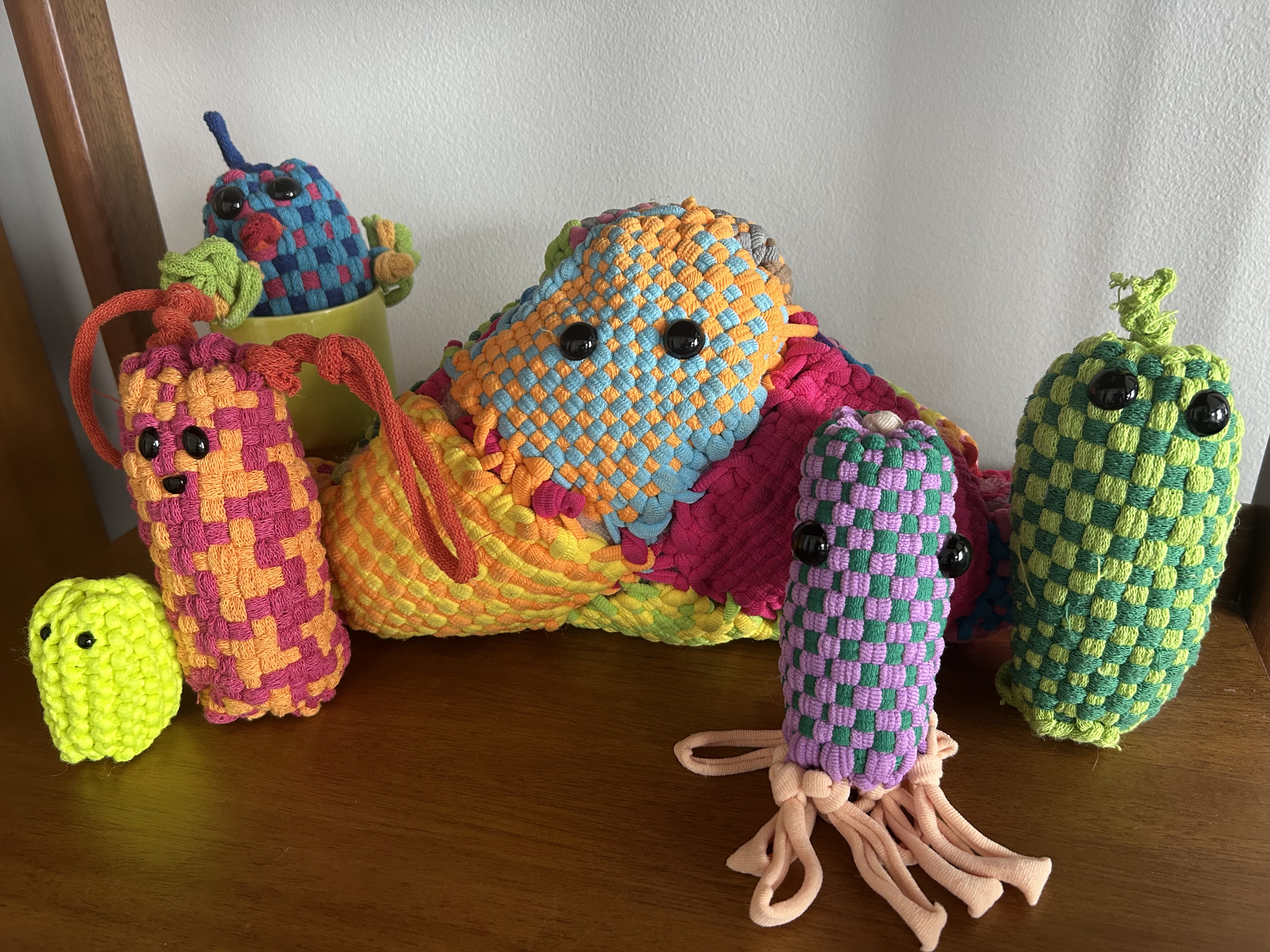 Weavables: Woven handmade art to play with, relieve stress, and enjoy project image