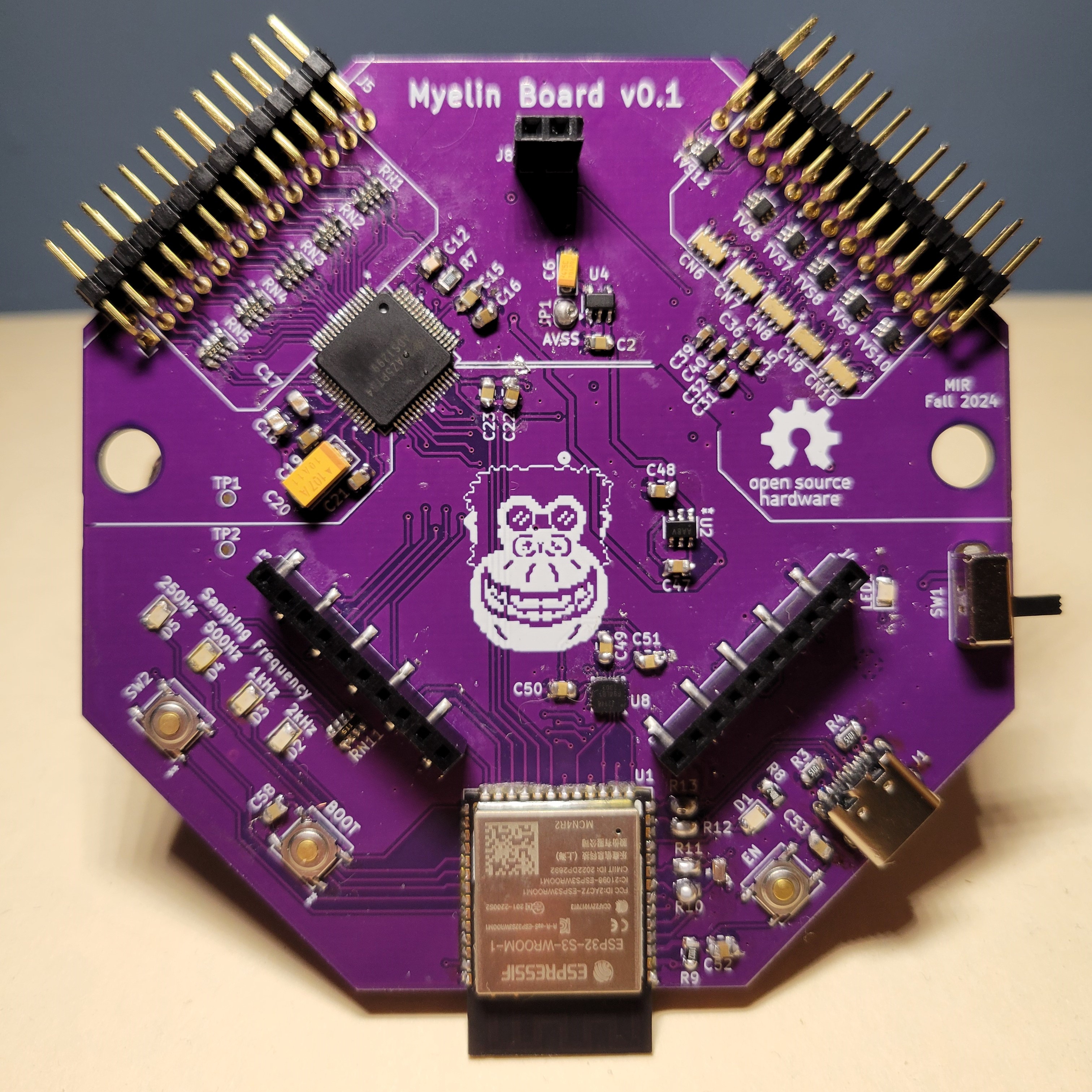 The Myelin Board: The Successor to OpenBCI's Cyton project image