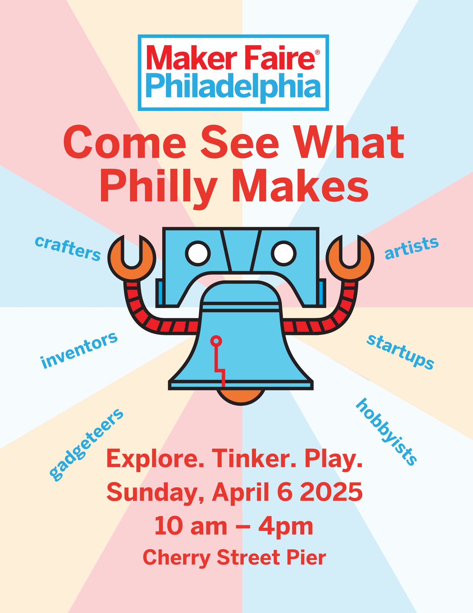Philadelphia Maker Faire's first combat robotics competition project image