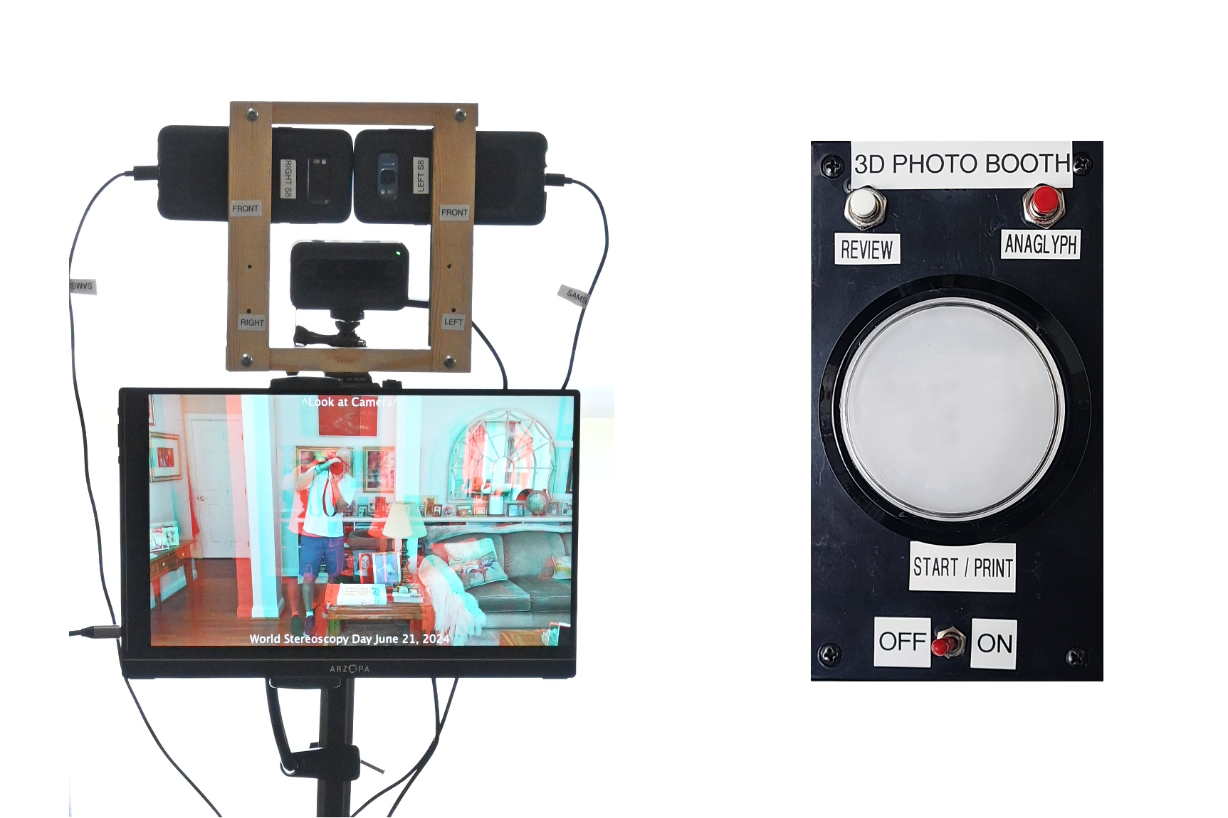 3D/AI Camera Photo Booth project image