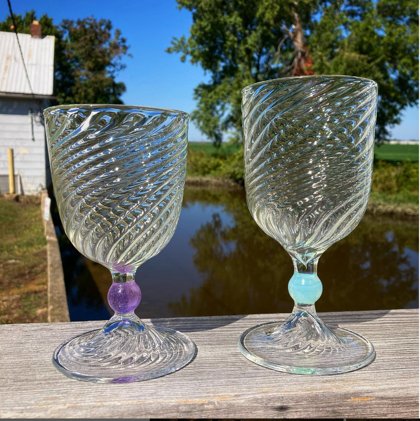 Live Flameworking / Glassblowing by Corey Sadlier (Crazy Diamond Glass) - exhibit detail 5