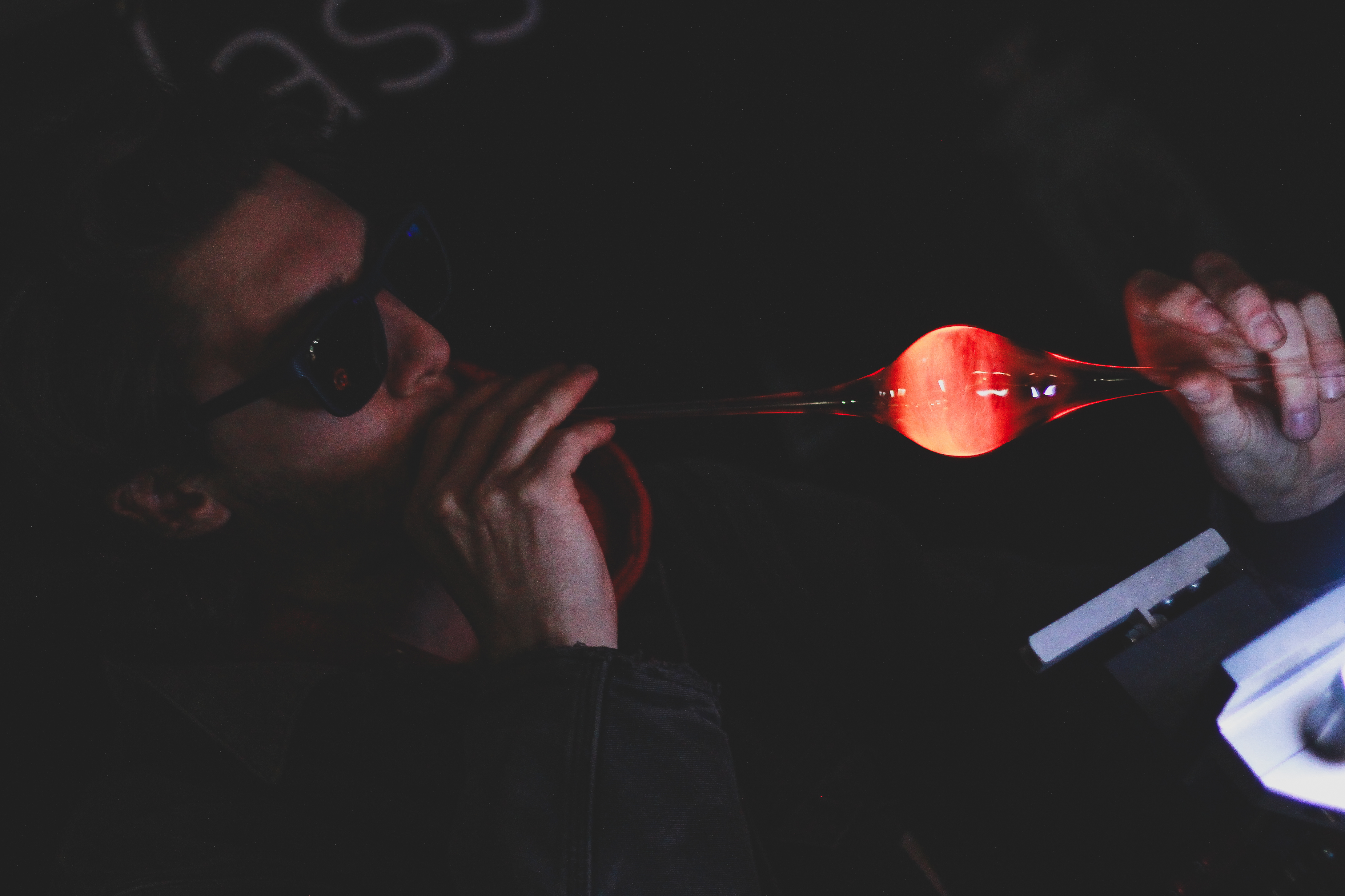 Live Flameworking / Glassblowing by Corey Sadlier (Crazy Diamond Glass) - exhibit detail 3