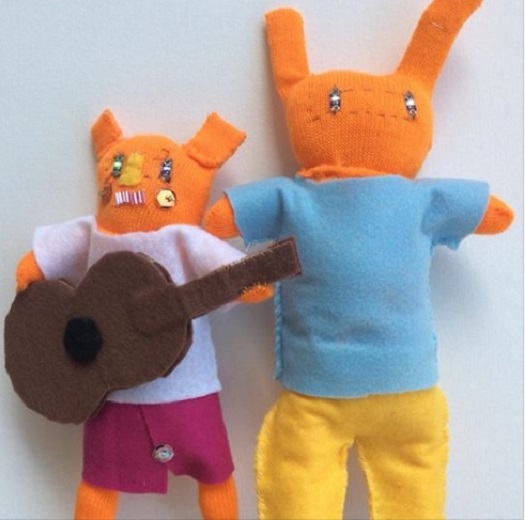 Soft Circuit Glove Doll project image